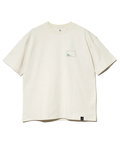 go slow caravan(ゴースローキャラバン) |USA/C スクエアLOGOバックプリントゆったりTEE (MENS)