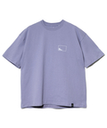 go slow caravan(ゴースローキャラバン) |USA/C スクエアLOGOバックプリントゆったりTEE (MENS)