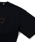 go slow caravan(ゴースローキャラバン) |USA/C スクエアLOGOバックプリントゆったりTEE (MENS)