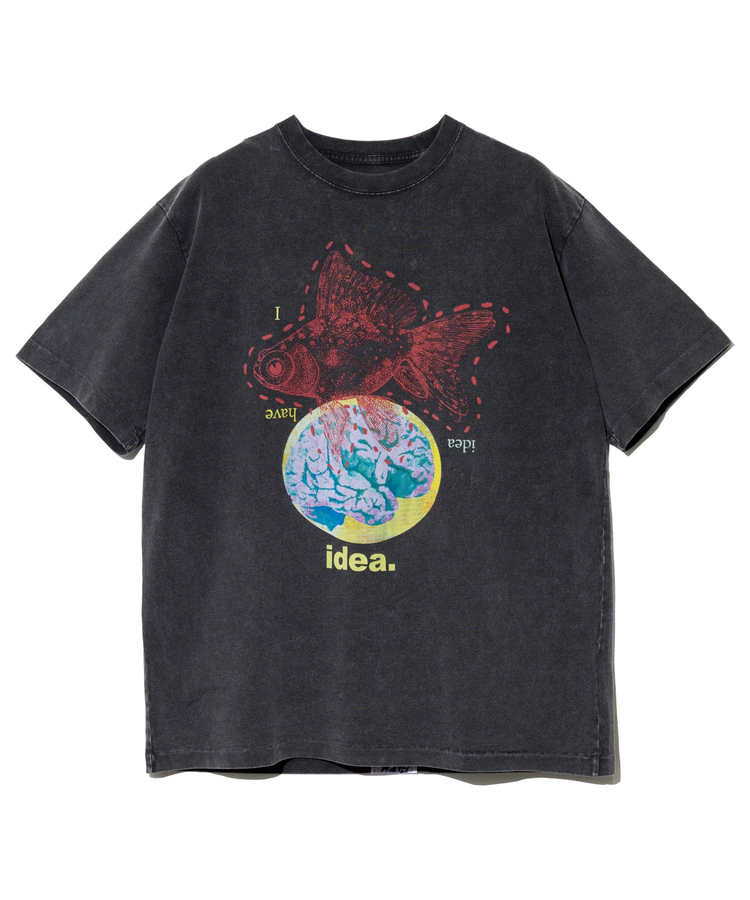 go slow caravan(ゴースローキャラバン) |RAY綿 G/D GOLDFISH TEE (MENS)