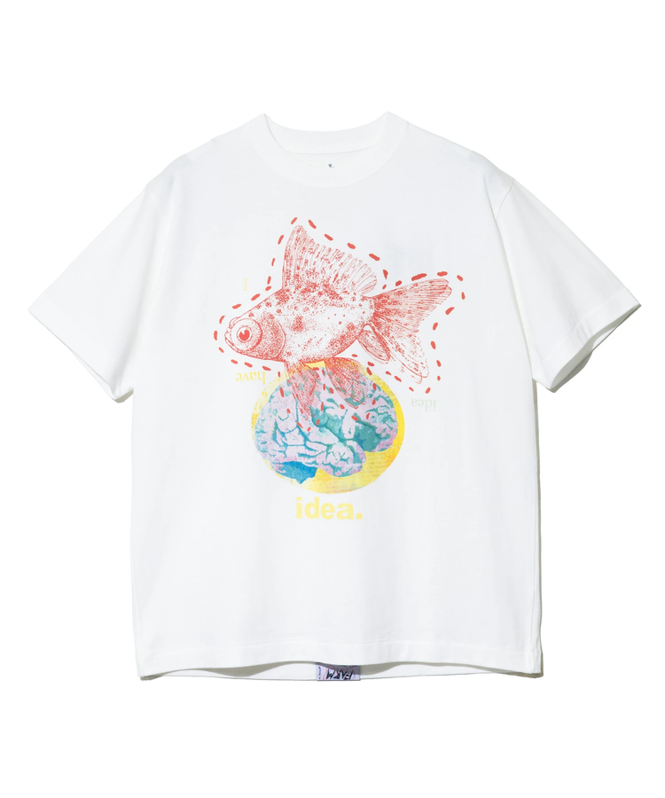 go slow caravan(ゴースローキャラバン) |RAY綿 G/D GOLDFISH TEE (MENS)