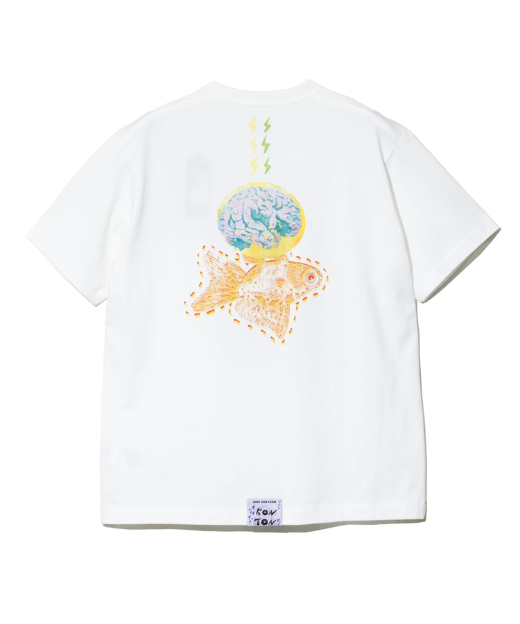 go slow caravan(ゴースローキャラバン) |RAY綿 G/D GOLDFISH TEE (MENS)