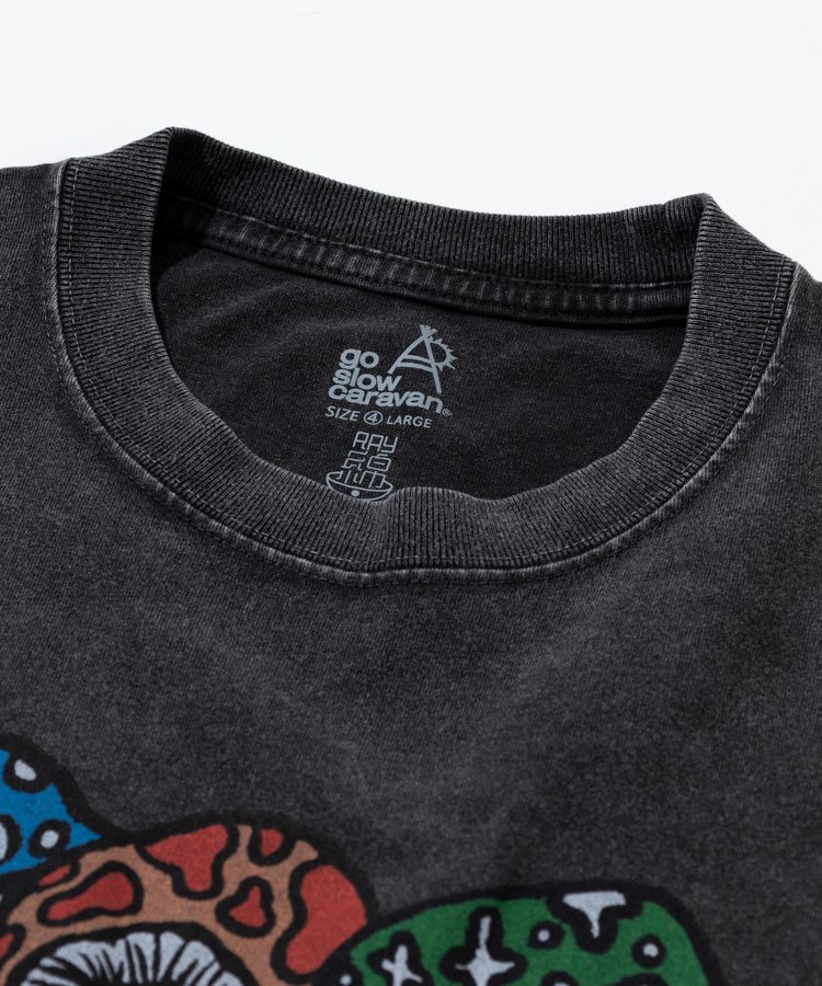 go slow caravan(ゴースローキャラバン) |RAY綿 G/D Hi!Psy! TEE (MENS)