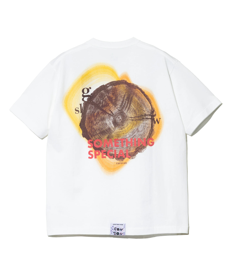 go slow caravan(ゴースローキャラバン) |RAY綿 G/D 年輪 TEE (MENS)