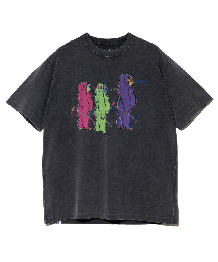 go slow caravan(ゴースローキャラバン) |RAY綿 G/D ゴリゴリゴリラ TEE (MENS)
