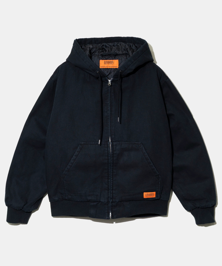 go slow caravan(ゴースローキャラバン) |UNIVERSAL OVERALL/ユニバーサルオーバーオール COTTON DUCK HOODIE JACKET (MENS)