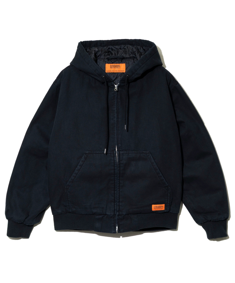 go slow caravan(ゴースローキャラバン) |UNIVERSAL OVERALL/ユニバーサルオーバーオール COTTON DUCK HOODIE JACKET (MENS)