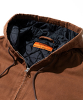 go slow caravan(ゴースローキャラバン) |UNIVERSAL OVERALL/ユニバーサルオーバーオール COTTON DUCK HOODIE JACKET (MENS)