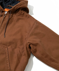 go slow caravan(ゴースローキャラバン) |UNIVERSAL OVERALL/ユニバーサルオーバーオール COTTON DUCK HOODIE JACKET (MENS)