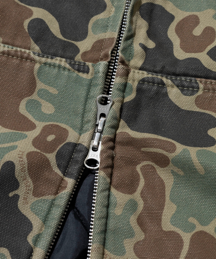 go slow caravan(ゴースローキャラバン) |UNIVERSAL OVERALL/ユニバーサルオーバーオール COTTON DUCK HOODIE JACKET -CAMO- (MENS)
