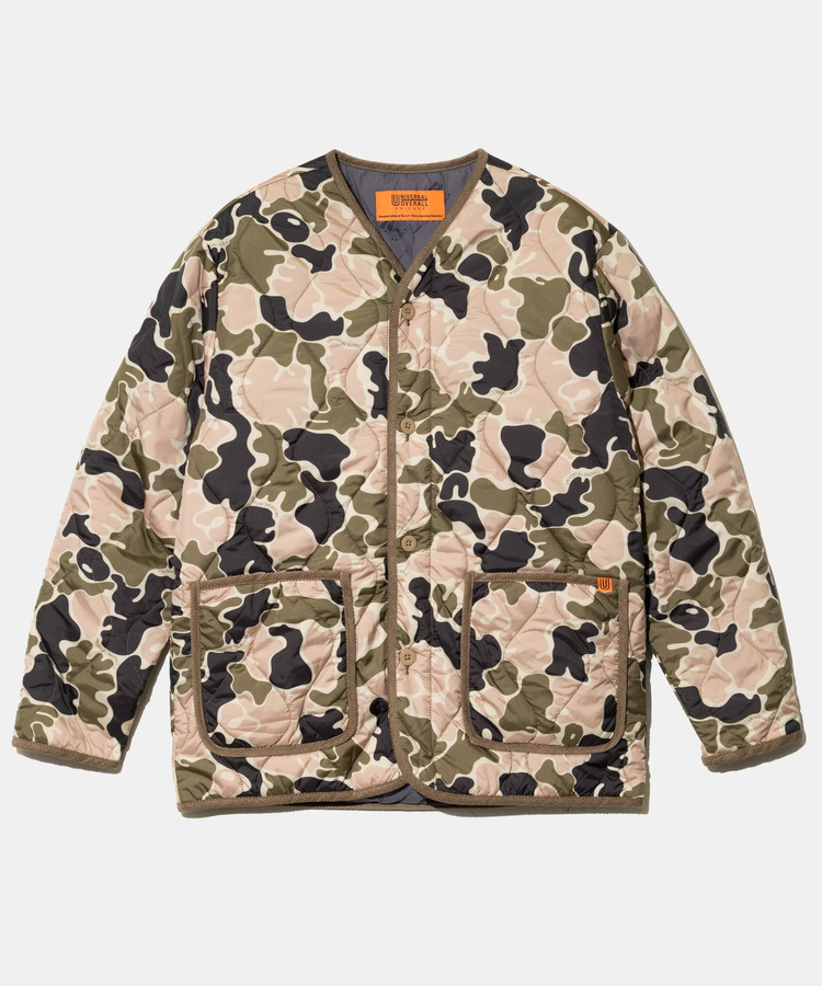 go slow caravan(ゴースローキャラバン) |UNIVERSAL OVERALL/ユニバーサルオーバーオール RIP STOP QUILT JACKET (MENS)