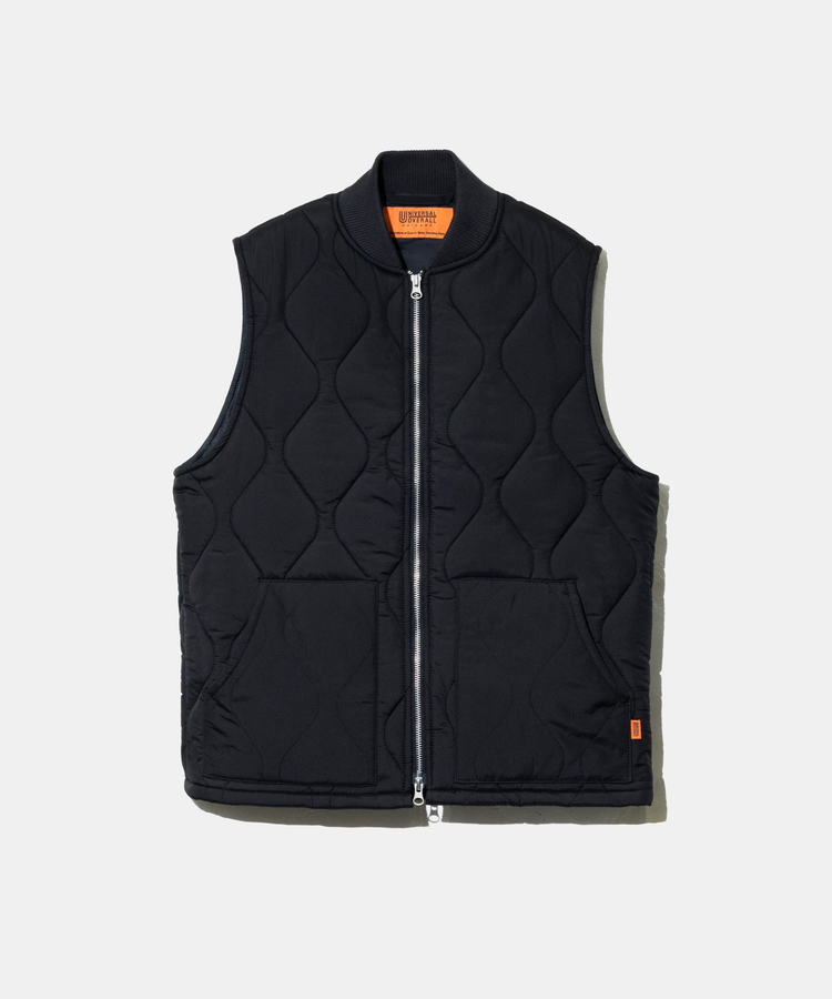go slow caravan(ゴースローキャラバン) |UNIVERSAL OVERALL/ユニバーサルオーバーオール RIP STOP QUILT VEST (MENS)