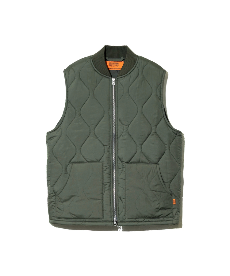 go slow caravan(ゴースローキャラバン) |UNIVERSAL OVERALL/ユニバーサルオーバーオール RIP STOP QUILT VEST (MENS)