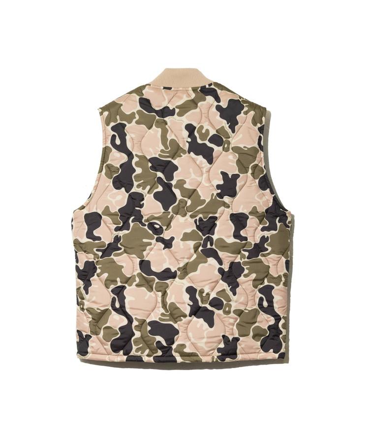go slow caravan(ゴースローキャラバン) |UNIVERSAL OVERALL/ユニバーサルオーバーオール RIP STOP QUILT VEST (MENS)