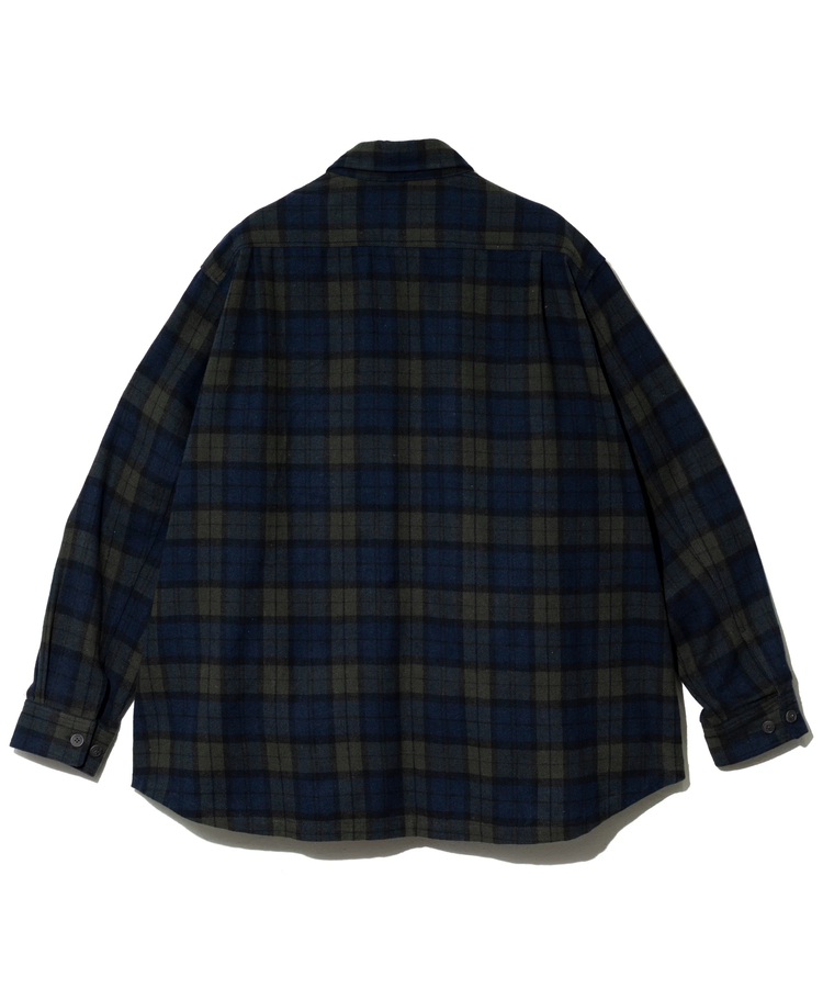 go slow caravan(ゴースローキャラバン) |UNIVERSAL OVERALL/ユニバーサルオーバーオール CHECK WORK SHIRT JACKET (MENS)
