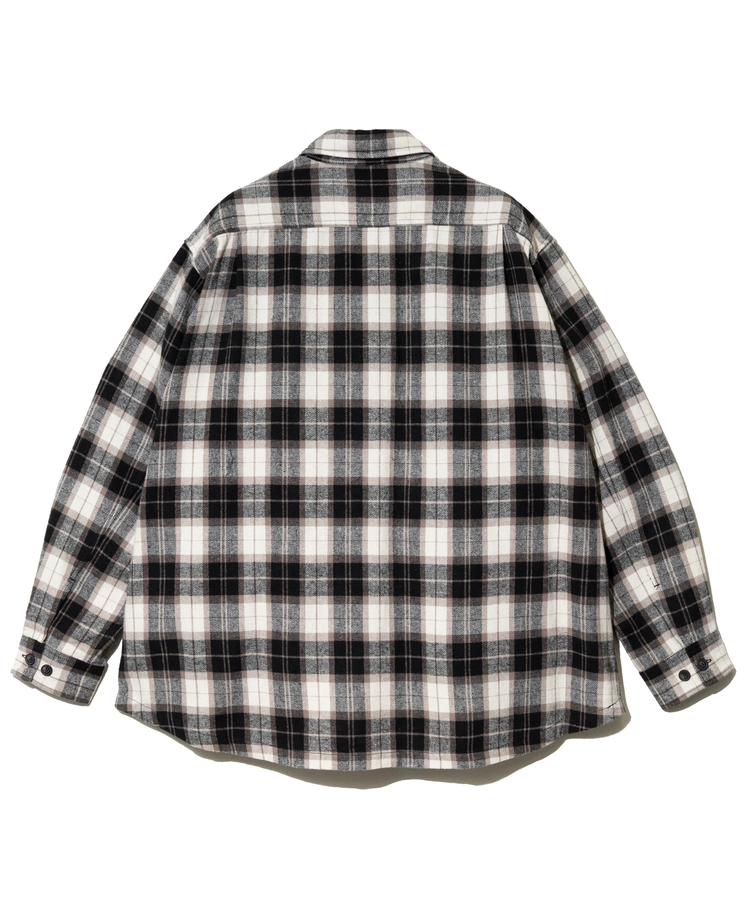 go slow caravan(ゴースローキャラバン) |UNIVERSAL OVERALL/ユニバーサルオーバーオール CHECK WORK SHIRT JACKET (MENS)
