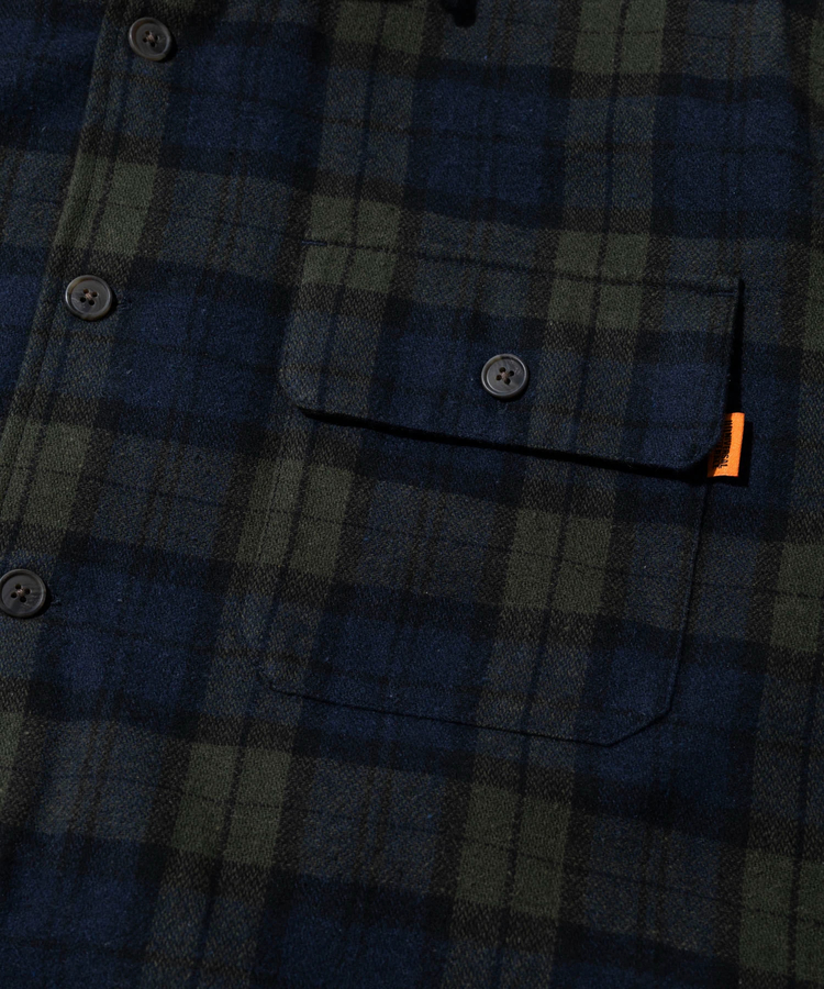 go slow caravan(ゴースローキャラバン) |UNIVERSAL OVERALL/ユニバーサルオーバーオール CHECK WORK SHIRT JACKET (MENS)