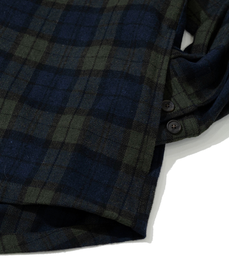 go slow caravan(ゴースローキャラバン) |UNIVERSAL OVERALL/ユニバーサルオーバーオール CHECK WORK SHIRT JACKET (MENS)