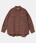 go slow caravan(ゴースローキャラバン) |UNIVERSAL OVERALL/ユニバーサルオーバーオール FLANNEL CHECK BOLD SHIRT (MENS)
