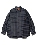 go slow caravan(ゴースローキャラバン) |UNIVERSAL OVERALL/ユニバーサルオーバーオール FLANNEL CHECK BOLD SHIRT (MENS)