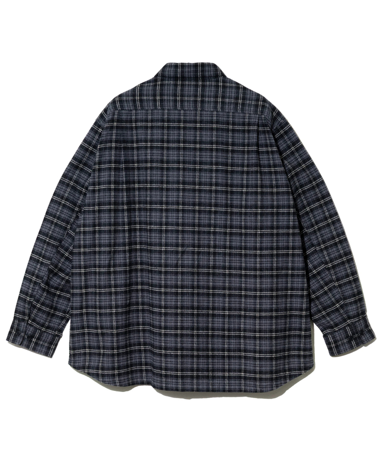 go slow caravan(ゴースローキャラバン) |UNIVERSAL OVERALL/ユニバーサルオーバーオール FLANNEL CHECK BOLD SHIRT (MENS)