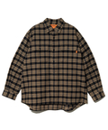 go slow caravan(ゴースローキャラバン) |UNIVERSAL OVERALL/ユニバーサルオーバーオール FLANNEL CHECK BOLD SHIRT (MENS)