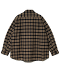 go slow caravan(ゴースローキャラバン) |UNIVERSAL OVERALL/ユニバーサルオーバーオール FLANNEL CHECK BOLD SHIRT (MENS)