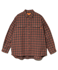 go slow caravan(ゴースローキャラバン) |UNIVERSAL OVERALL/ユニバーサルオーバーオール FLANNEL CHECK BOLD SHIRT (MENS)