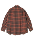 go slow caravan(ゴースローキャラバン) |UNIVERSAL OVERALL/ユニバーサルオーバーオール FLANNEL CHECK BOLD SHIRT (MENS)