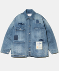 go slow caravan(ゴースローキャラバン) |UNIVERSAL OVERALL/ユニバーサルオーバーオール DENIM COVERALL (MENS)