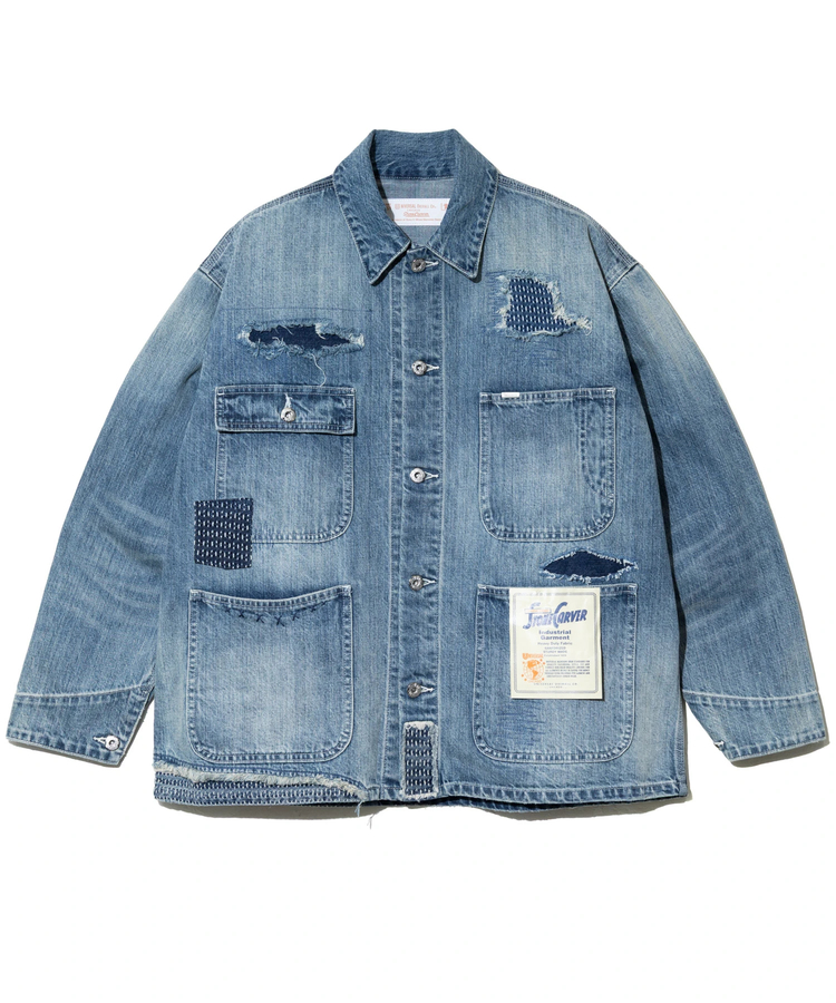 go slow caravan(ゴースローキャラバン) |UNIVERSAL OVERALL/ユニバーサルオーバーオール DENIM COVERALL (MENS)