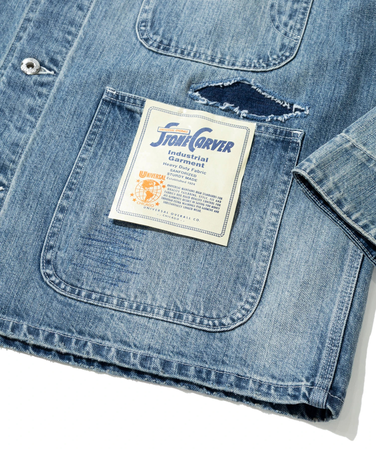go slow caravan(ゴースローキャラバン) |UNIVERSAL OVERALL/ユニバーサルオーバーオール DENIM COVERALL (MENS)