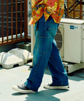 go slow caravan(ゴースローキャラバン) |【GSC別注】GRAMICCI/グラミチ LOOSE SIDE POCKET DENIM PANTS (MENS/WOMENS)