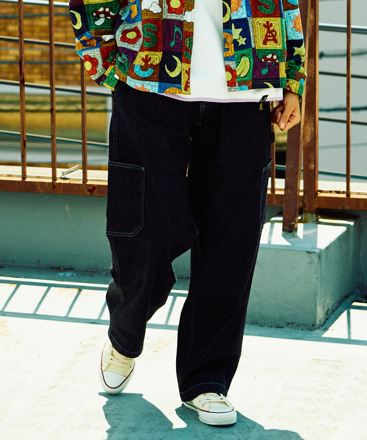 go slow caravan(ゴースローキャラバン) |【GSC別注】GRAMICCI/グラミチ LOOSE SIDE POCKET DENIM PANTS (MENS/WOMENS)