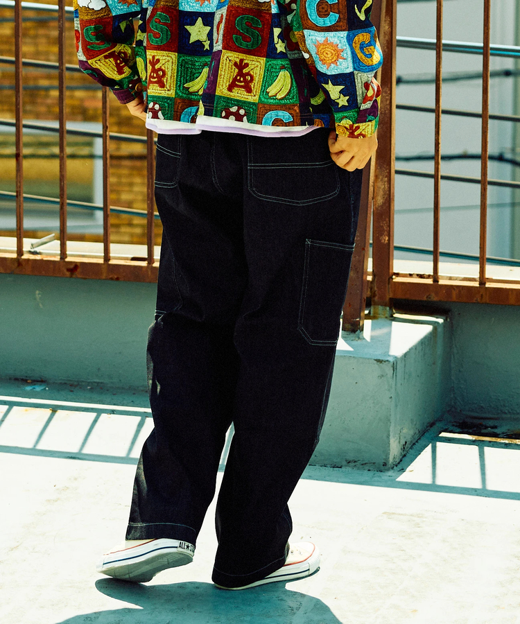 go slow caravan(ゴースローキャラバン) |【GSC別注】GRAMICCI/グラミチ LOOSE SIDE POCKET DENIM PANTS (MENS/WOMENS)