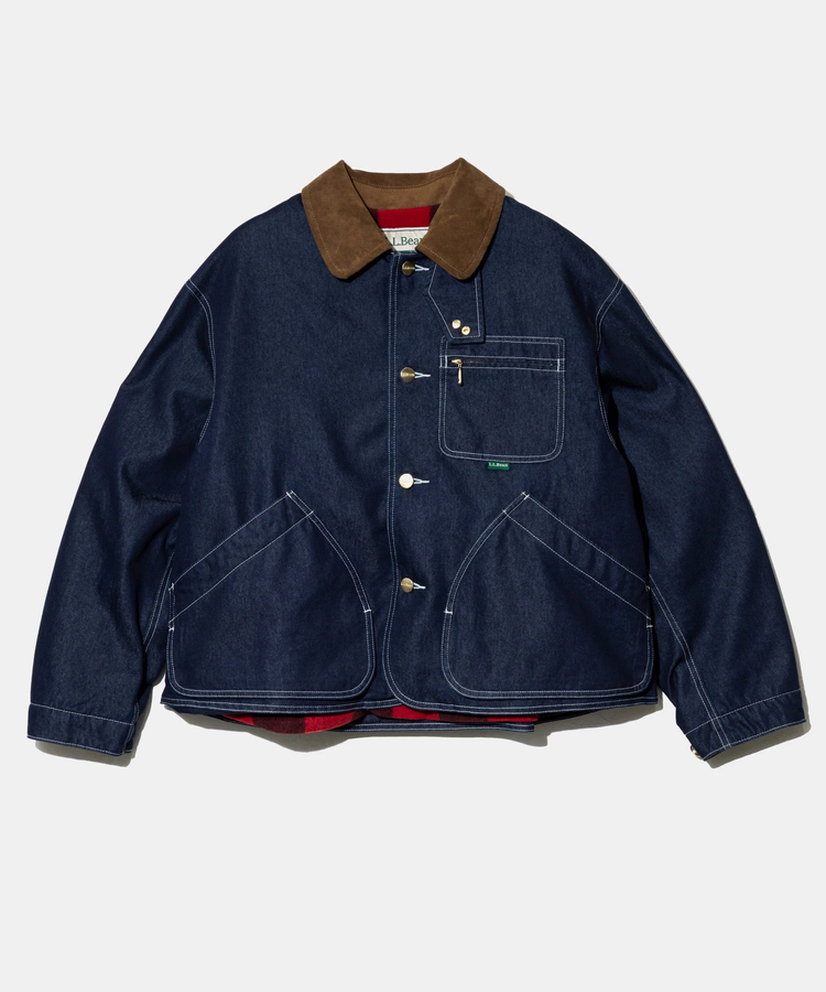 go slow caravan(ゴースローキャラバン) |L.L.Bean/エルエルビーン Field Coat Fleece Lined Indigo (WOMENS)