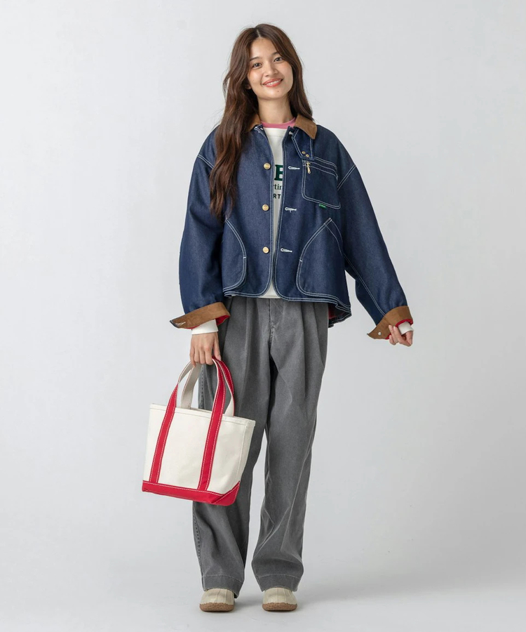 go slow caravan(ゴースローキャラバン) |L.L.Bean/エルエルビーン Field Coat Fleece Lined Indigo (WOMENS)