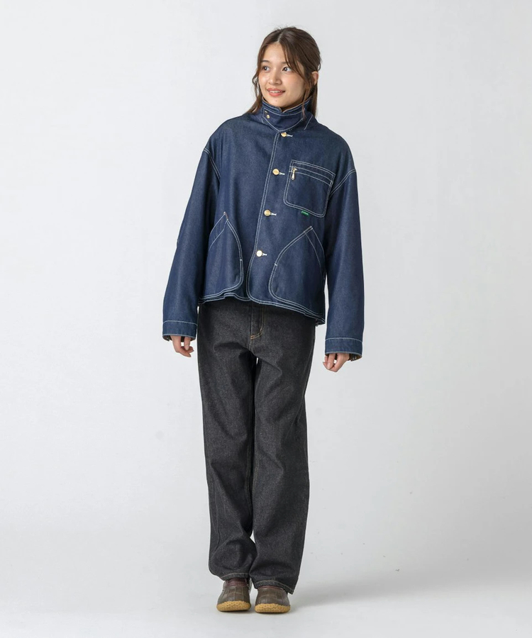go slow caravan(ゴースローキャラバン) |L.L.Bean/エルエルビーン Field Coat Fleece Lined Indigo (WOMENS)