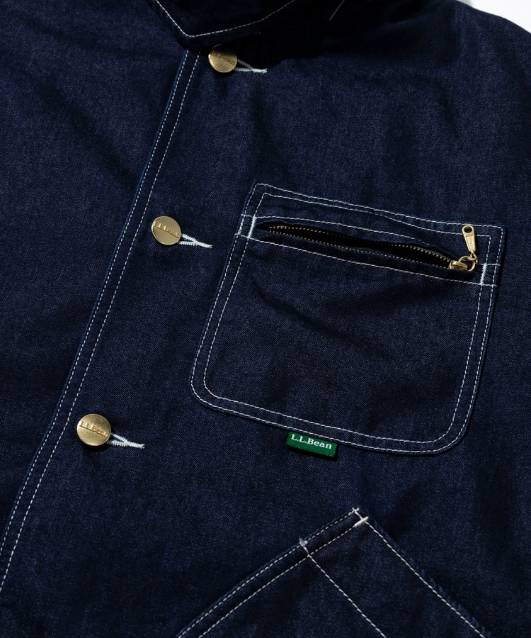 go slow caravan(ゴースローキャラバン) |L.L.Bean/エルエルビーン Field Coat Fleece Lined Indigo (WOMENS)