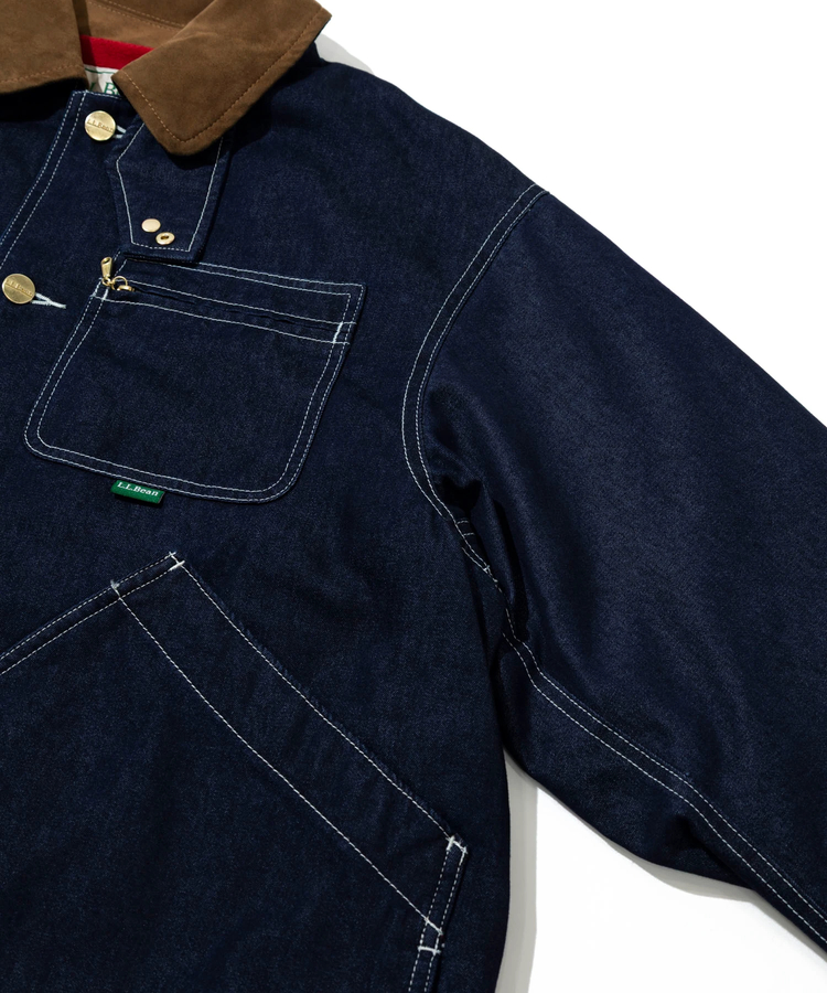 go slow caravan(ゴースローキャラバン) |L.L.Bean/エルエルビーン Field Coat Fleece Lined Indigo (WOMENS)
