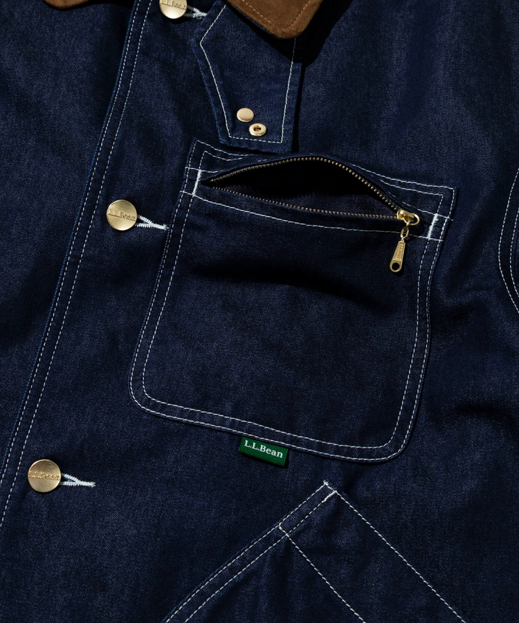 go slow caravan(ゴースローキャラバン) |L.L.Bean/エルエルビーン Field Coat Fleece Lined Indigo (MENS)