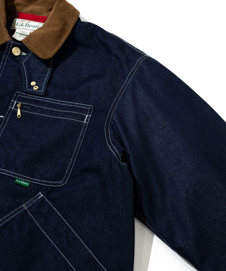 go slow caravan(ゴースローキャラバン) |L.L.Bean/エルエルビーン Field Coat Fleece Lined Indigo (MENS)
