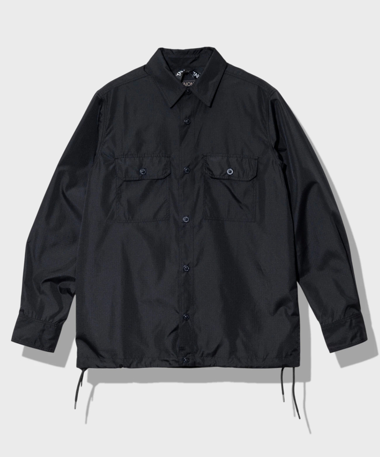 go slow caravan(ゴースローキャラバン) |TAION/タイオン NON DOWN MILITARY SHIRTS-LONG SLEEVE- (MENS)
