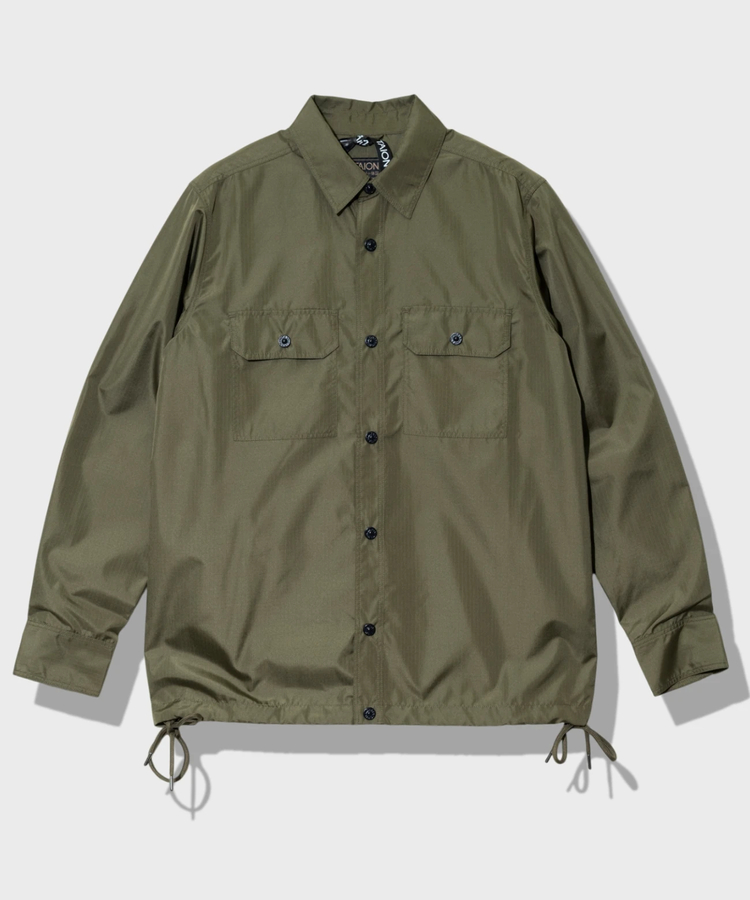 go slow caravan(ゴースローキャラバン) |TAION/タイオン NON DOWN MILITARY SHIRTS-LONG SLEEVE- (MENS)