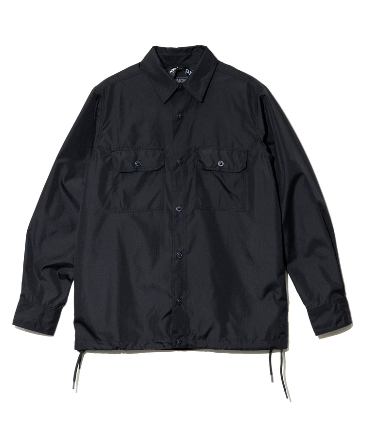 go slow caravan(ゴースローキャラバン) |TAION/タイオン NON DOWN MILITARY SHIRTS-LONG SLEEVE- (MENS)