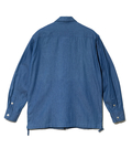 go slow caravan(ゴースローキャラバン) |TAION/タイオン NON DOWN MILITARY W-ZIP SHIRTS-LONG SLEEVE- (MENS)