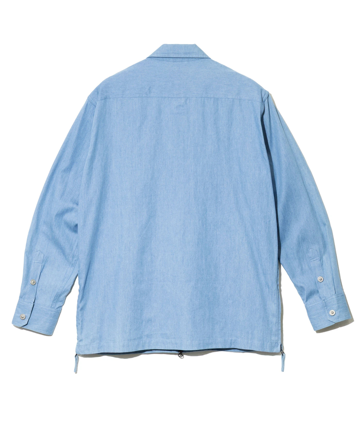 go slow caravan(ゴースローキャラバン) |TAION/タイオン NON DOWN MILITARY W-ZIP SHIRTS-LONG SLEEVE- (MENS)