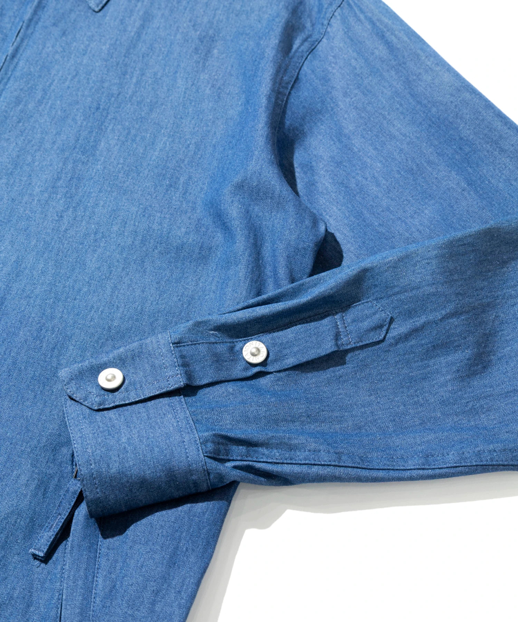 go slow caravan(ゴースローキャラバン) |TAION/タイオン NON DOWN MILITARY W-ZIP SHIRTS-LONG SLEEVE- (MENS)