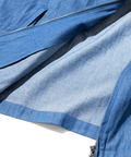 go slow caravan(ゴースローキャラバン) |TAION/タイオン NON DOWN MILITARY W-ZIP SHIRTS-LONG SLEEVE- (MENS)