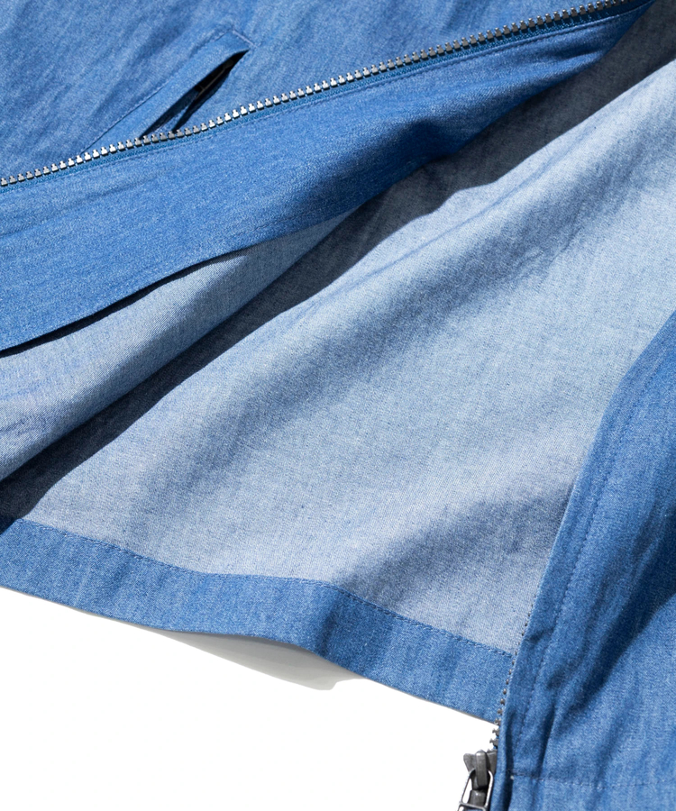 go slow caravan(ゴースローキャラバン) |TAION/タイオン NON DOWN MILITARY W-ZIP SHIRTS-LONG SLEEVE- (MENS)